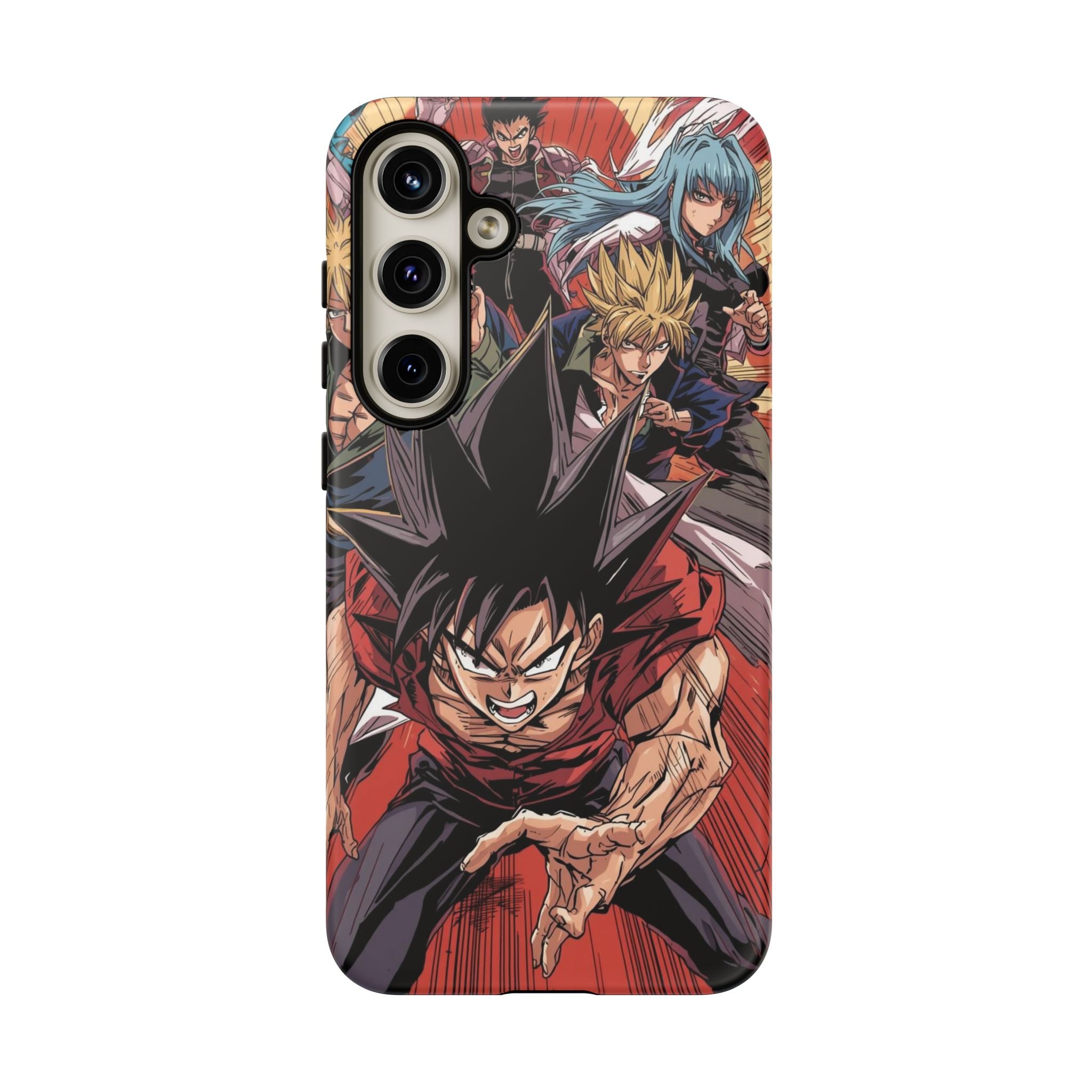 Anime Tough Case for Samsung Galaxy - Fierce Hero Design