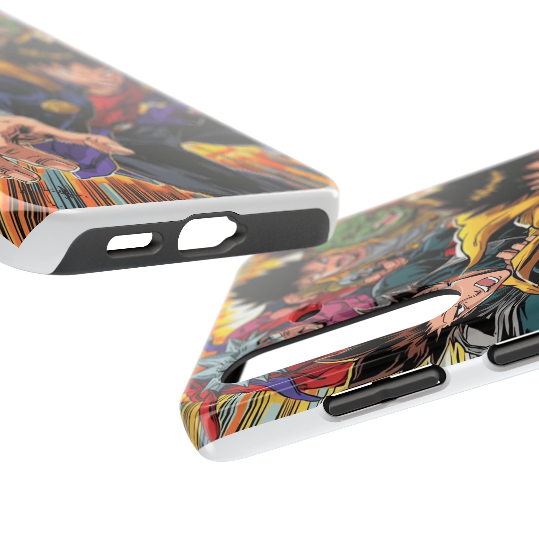 Anime Heroes Tough Phone Case – Durable Protection with Epic Designs