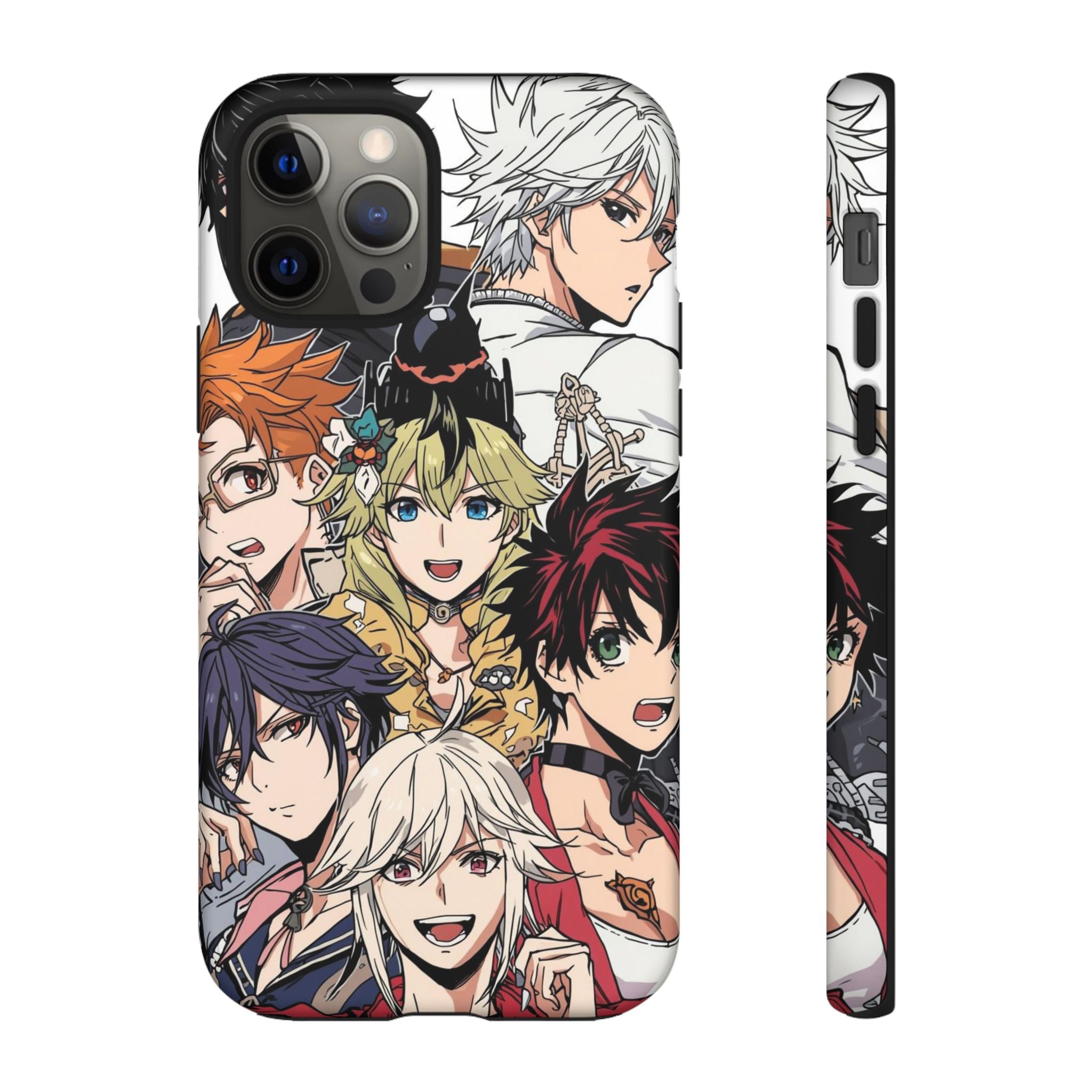 Anime Characters Tough Phone Case