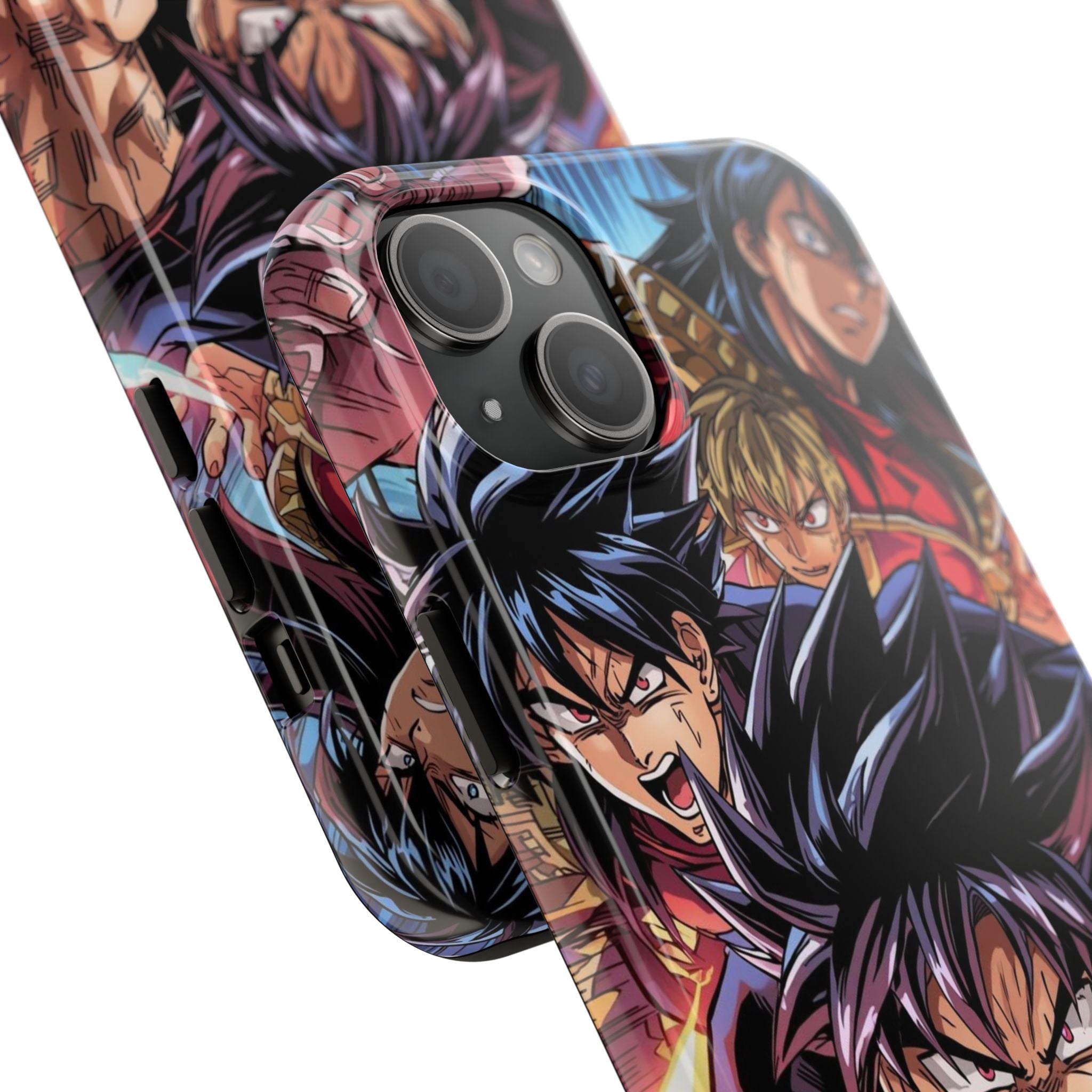 Anime Action Tough Phone Case for Gamers & Fans