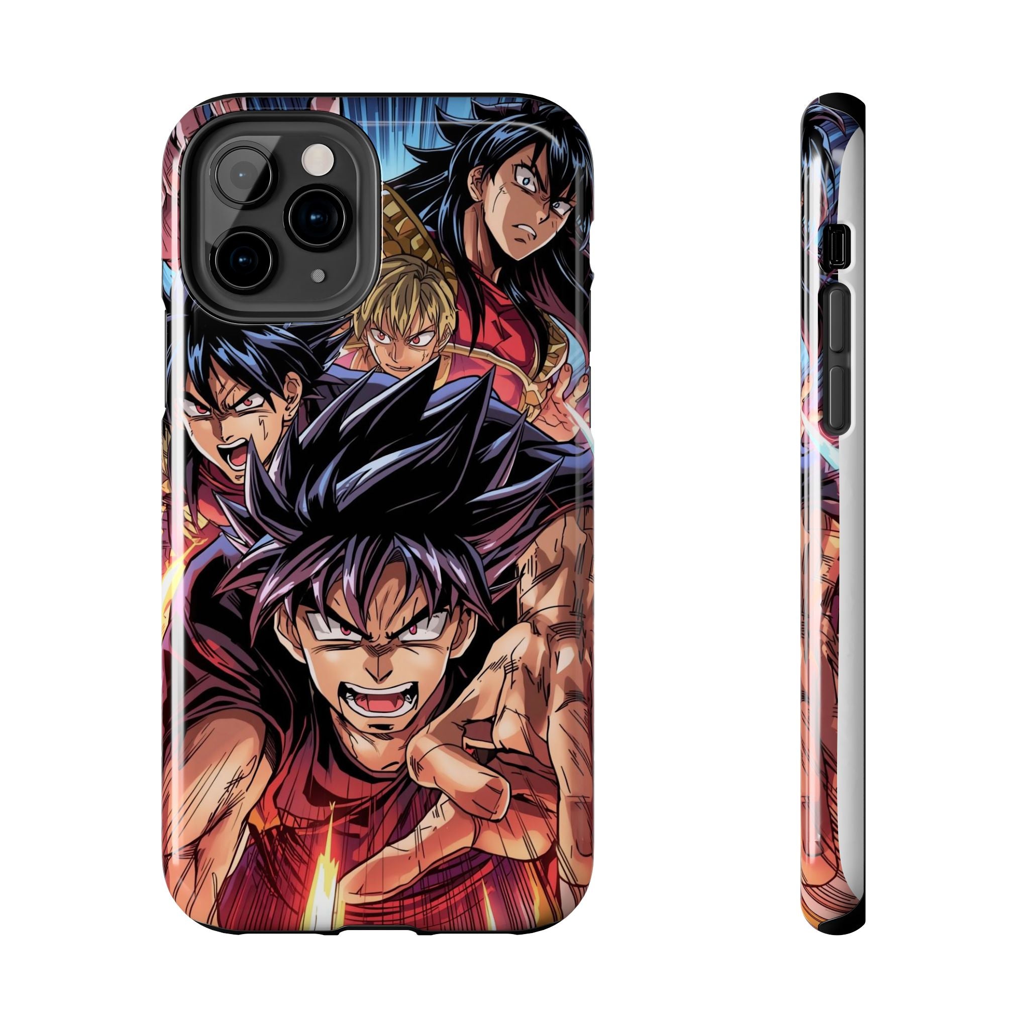 Anime Action Tough Phone Case for Gamers & Fans