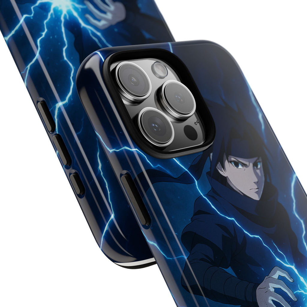 Anime Lightning Phone Case for Sasuke Fans