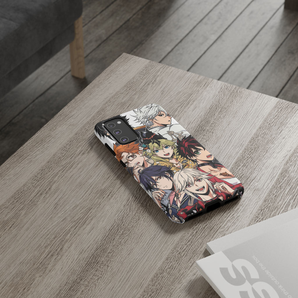 Anime Characters Tough Phone Case