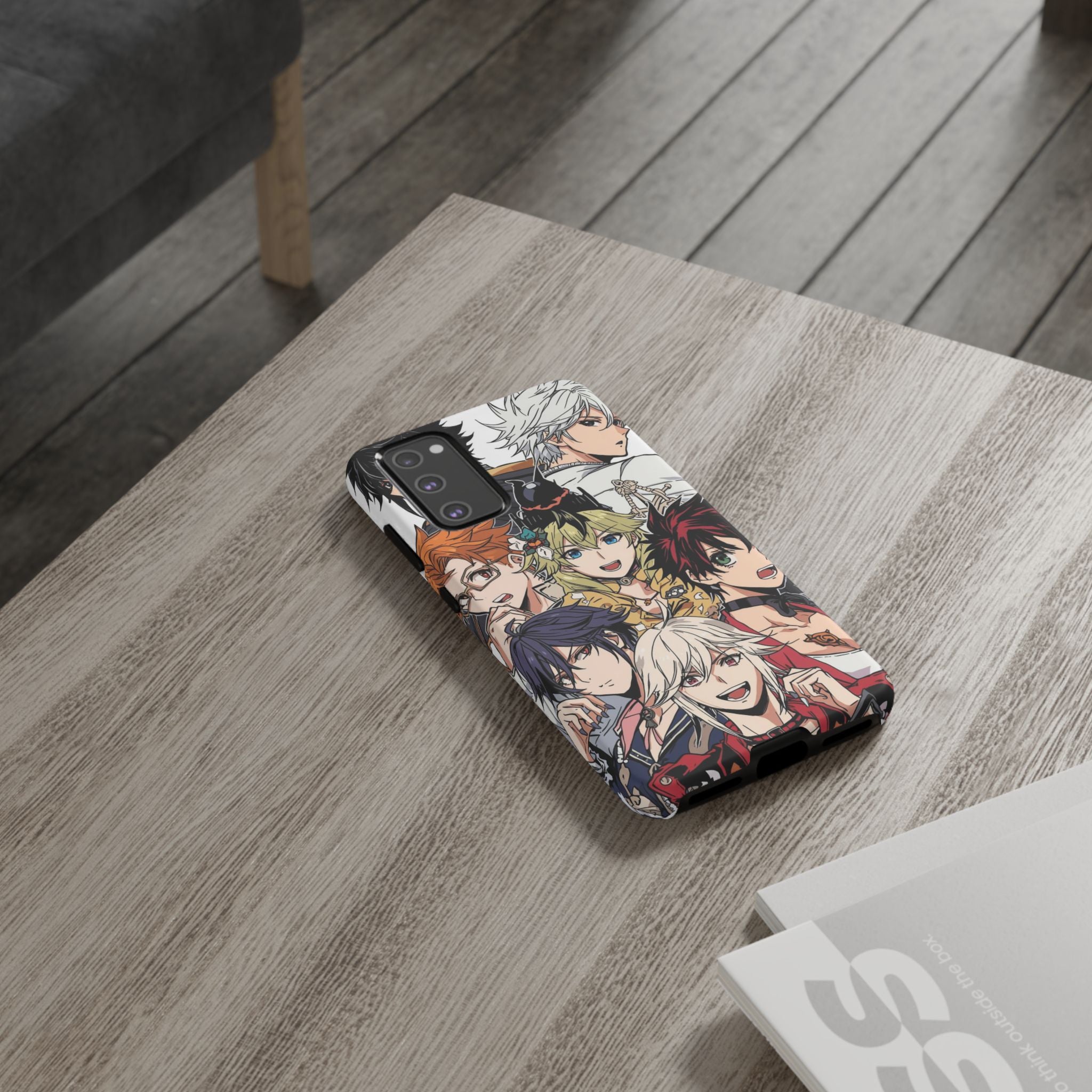 Anime Characters Tough Phone Case