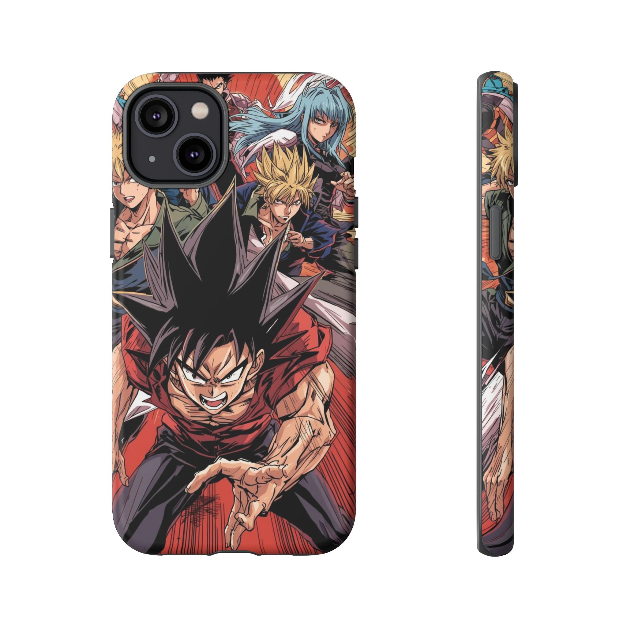 Anime Tough Case for Samsung Galaxy - Fierce Hero Design
