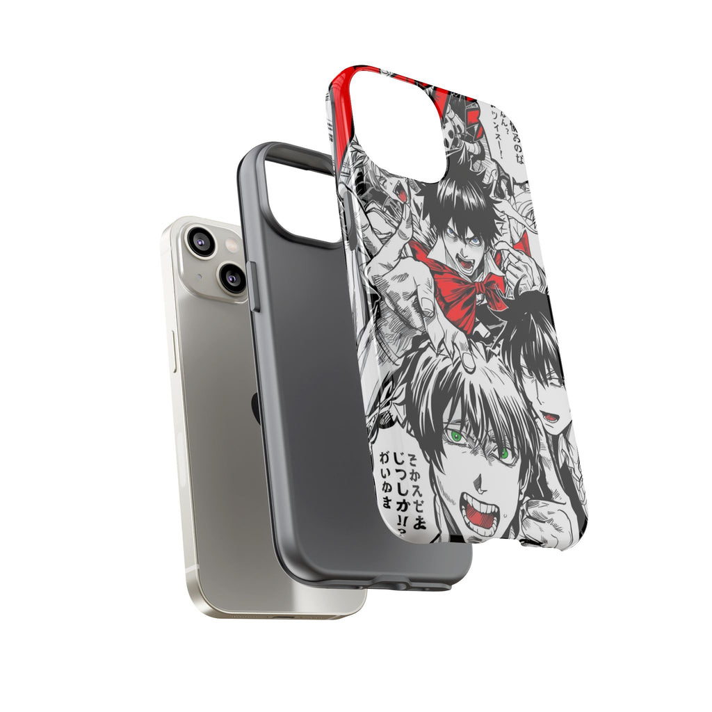 Anime Tough Phone Case with Bold Graphics