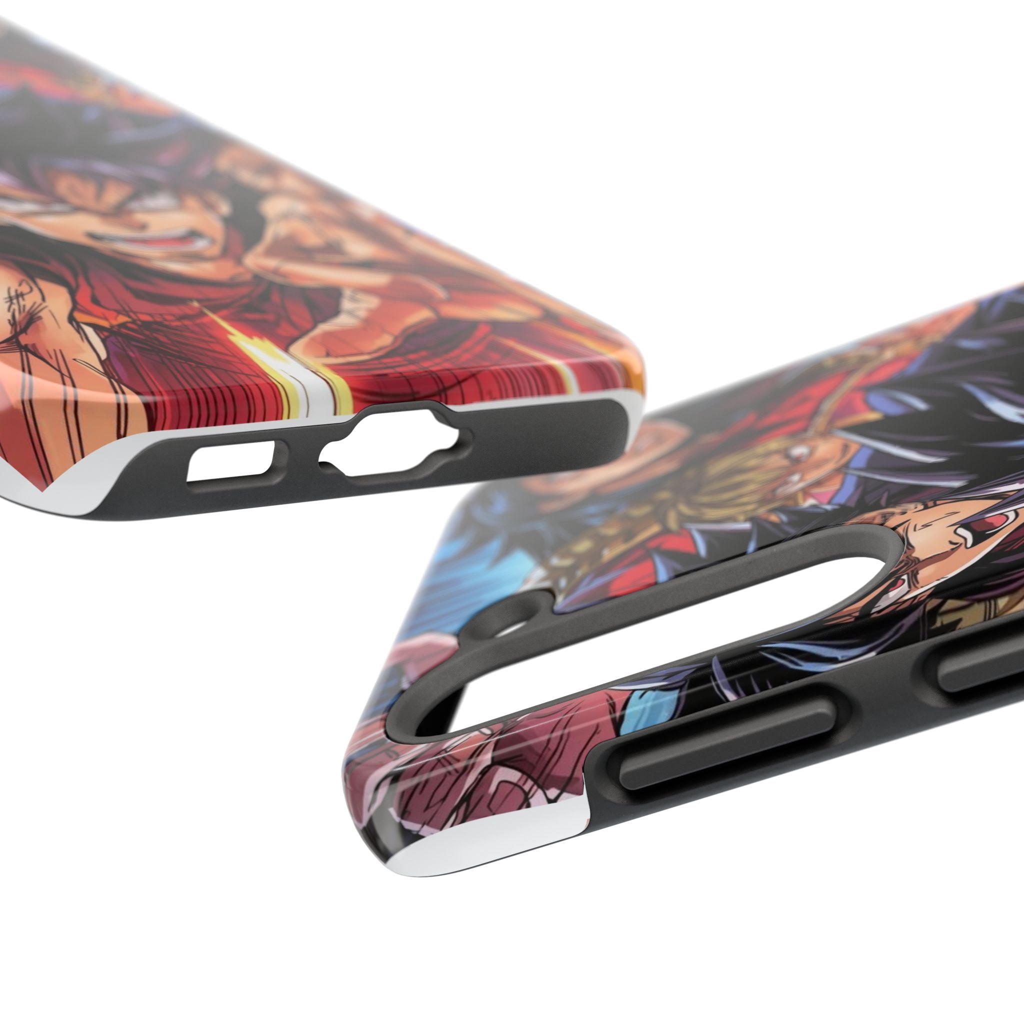 Anime Action Tough Phone Case for Gamers & Fans