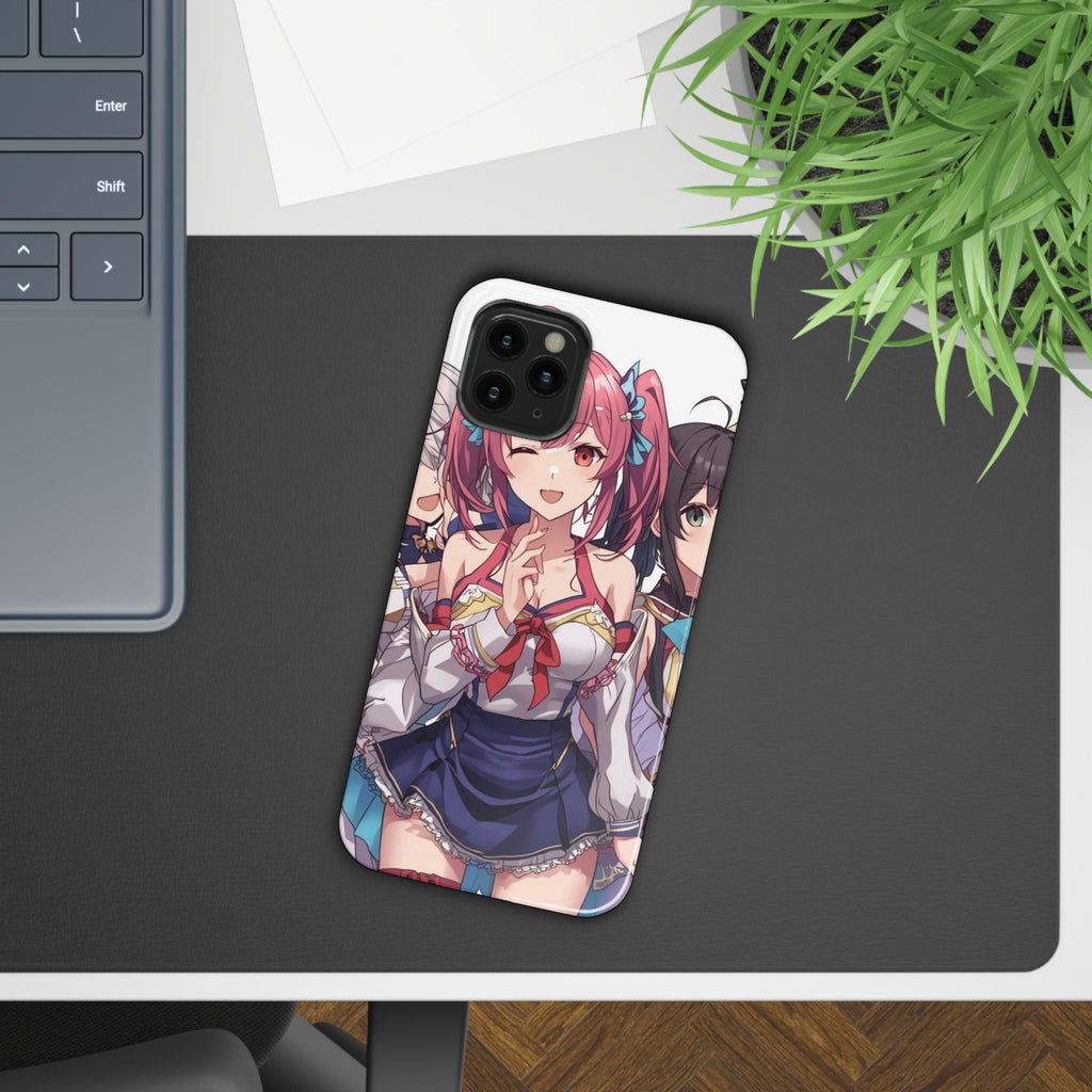 Anime-Inspired Slim Cases with Character Design