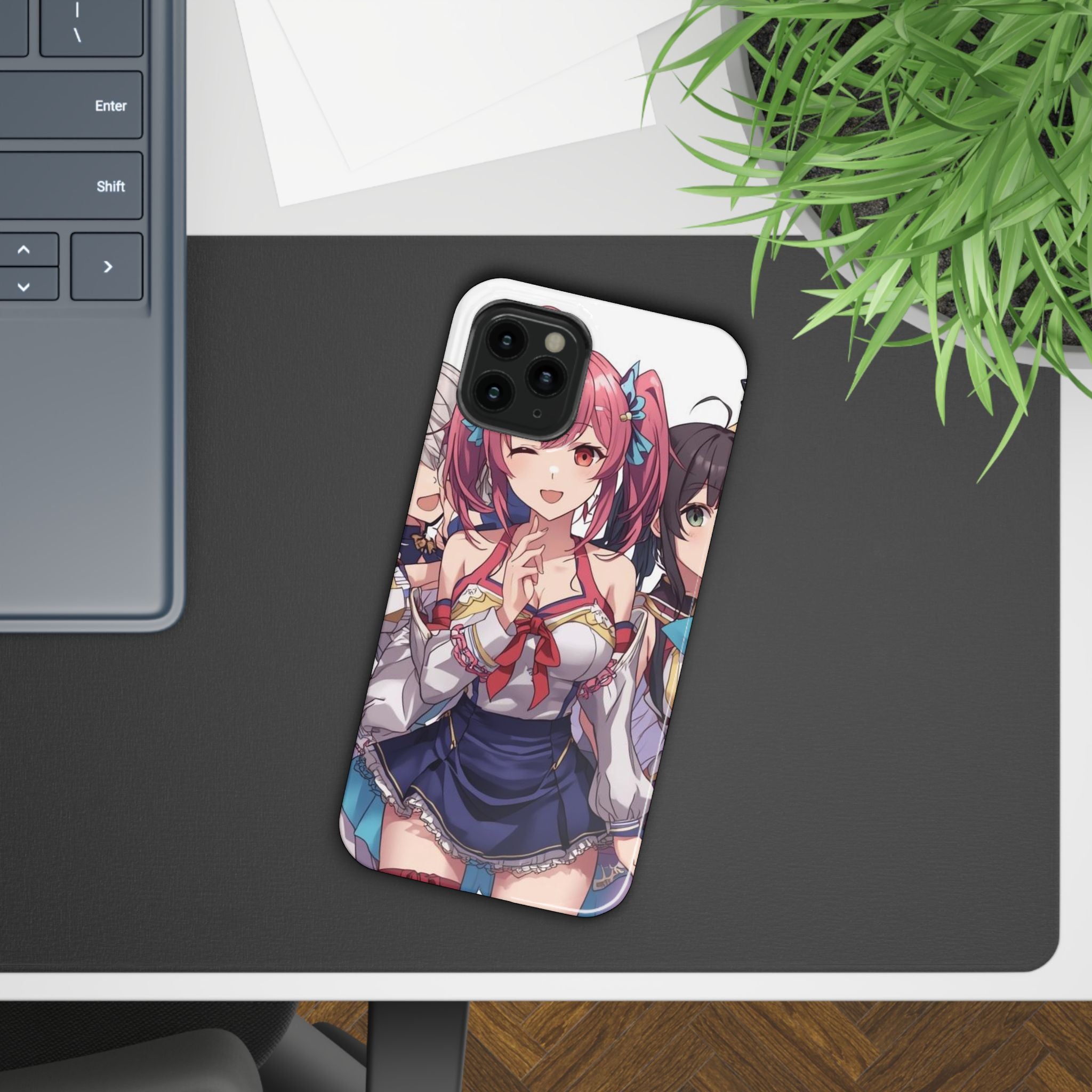 Anime-Inspired Slim Cases with Character Design
