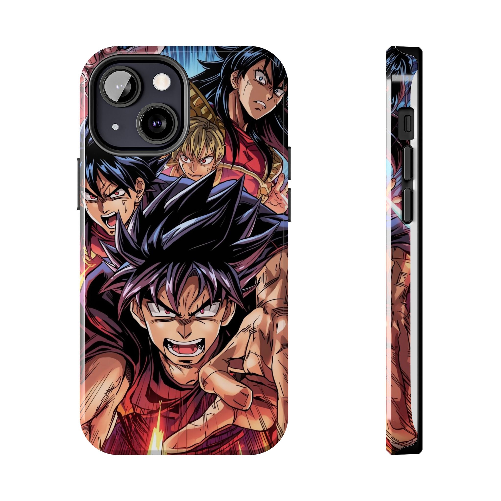Anime Action Tough Phone Case for Gamers & Fans