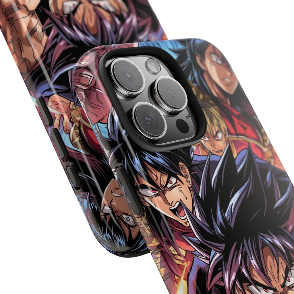 Anime Action Tough Phone Case for Gamers & Fans