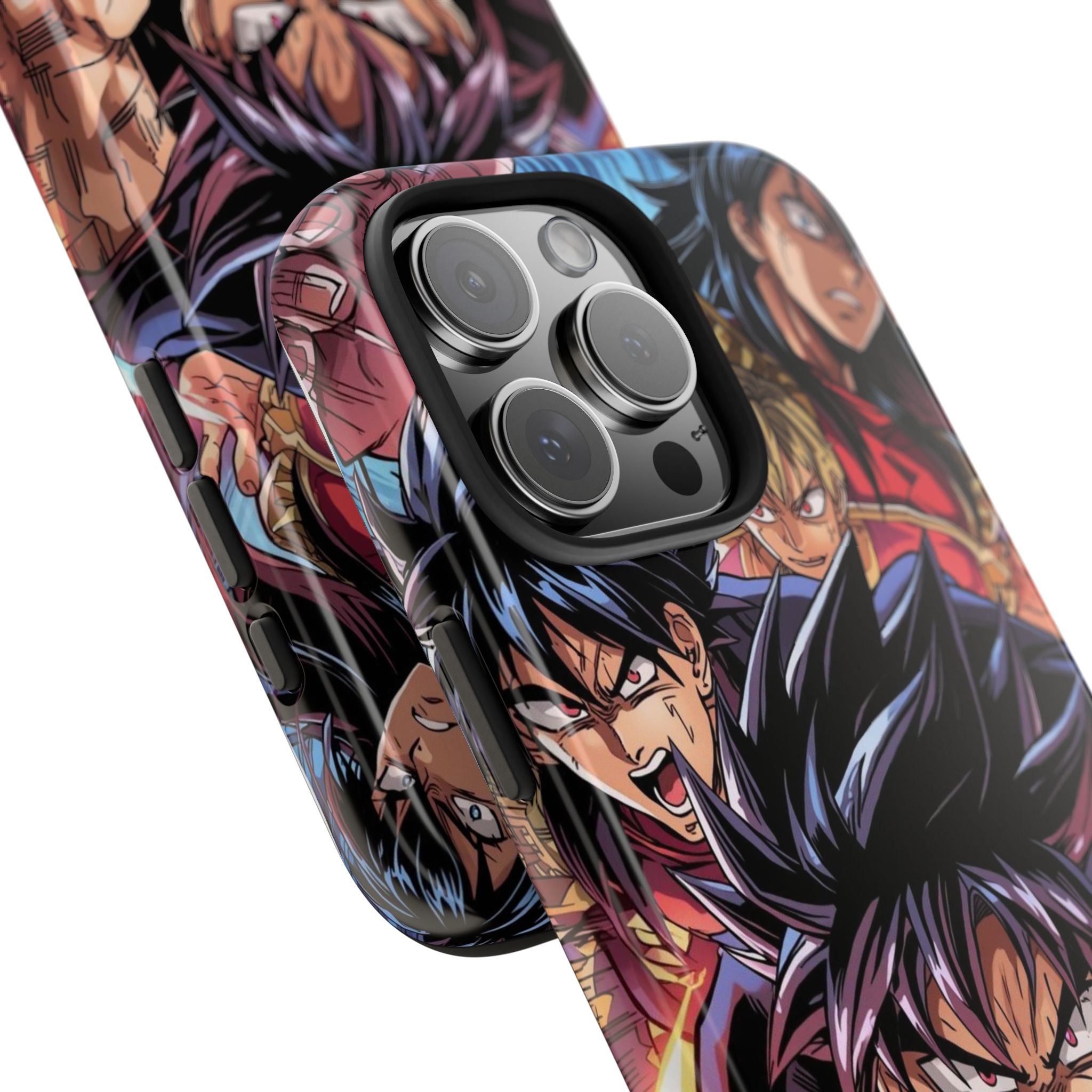 Anime Action Tough Phone Case for Gamers & Fans