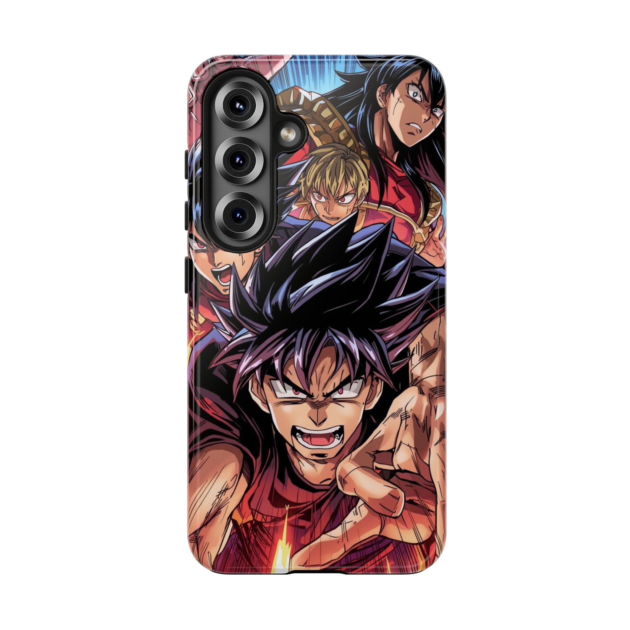 Anime Action Tough Phone Case for Gamers & Fans