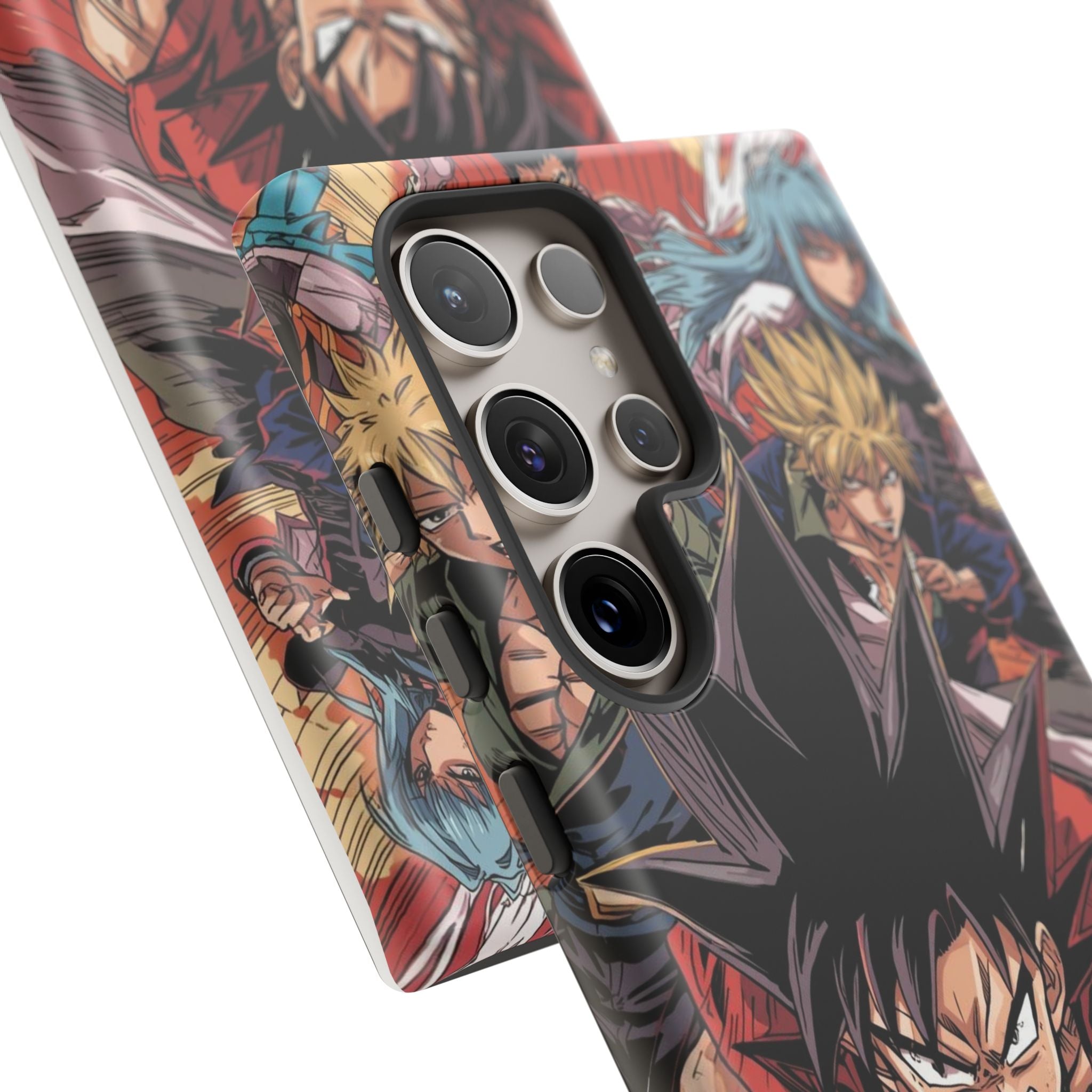 Anime Tough Case for Samsung Galaxy - Fierce Hero Design