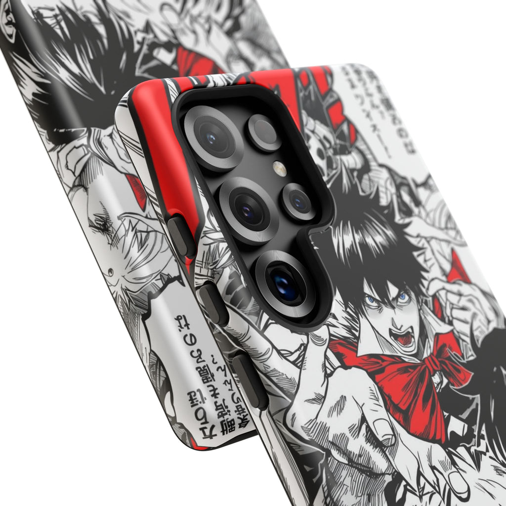 Anime Tough Phone Case with Bold Graphics