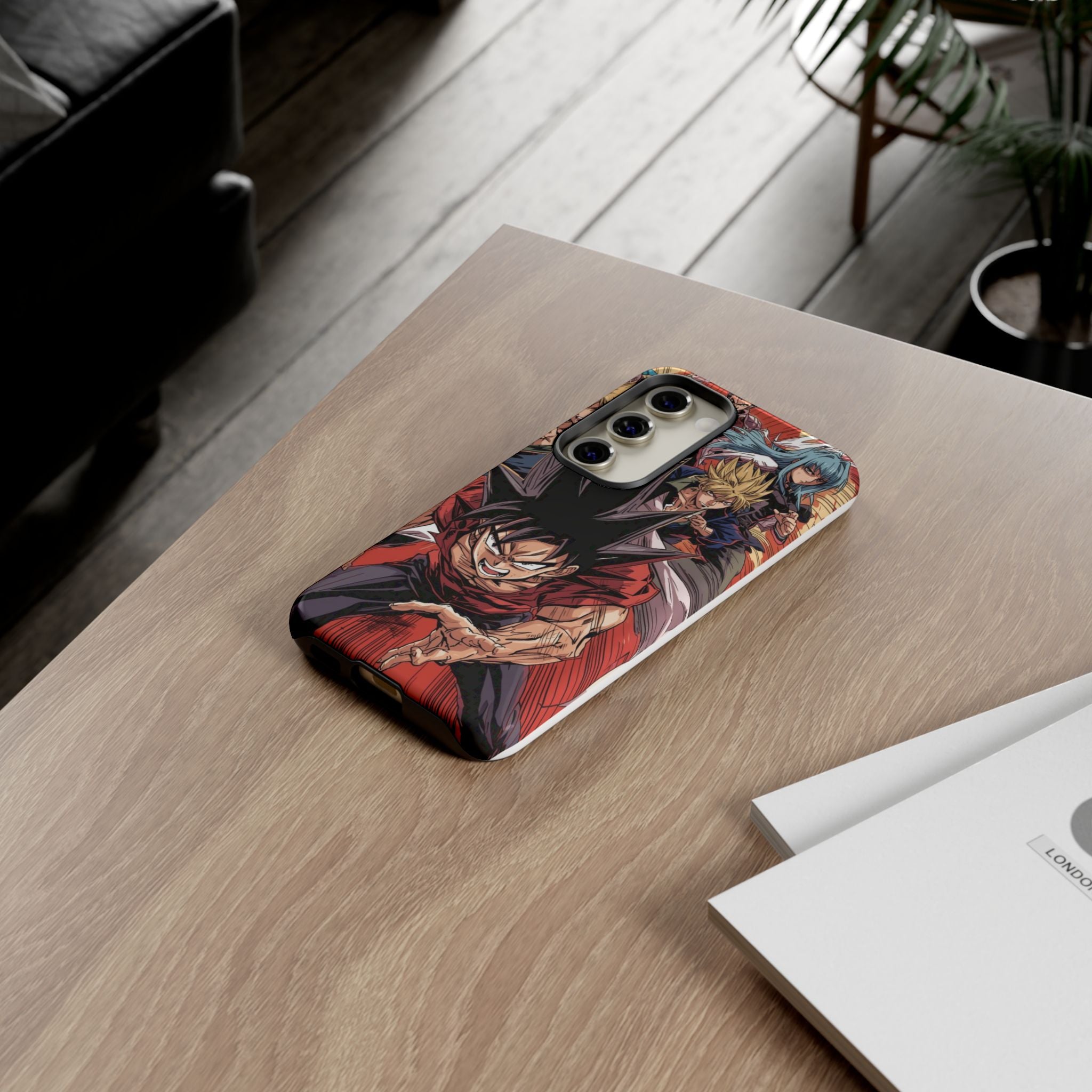 Anime Tough Case for Samsung Galaxy - Fierce Hero Design