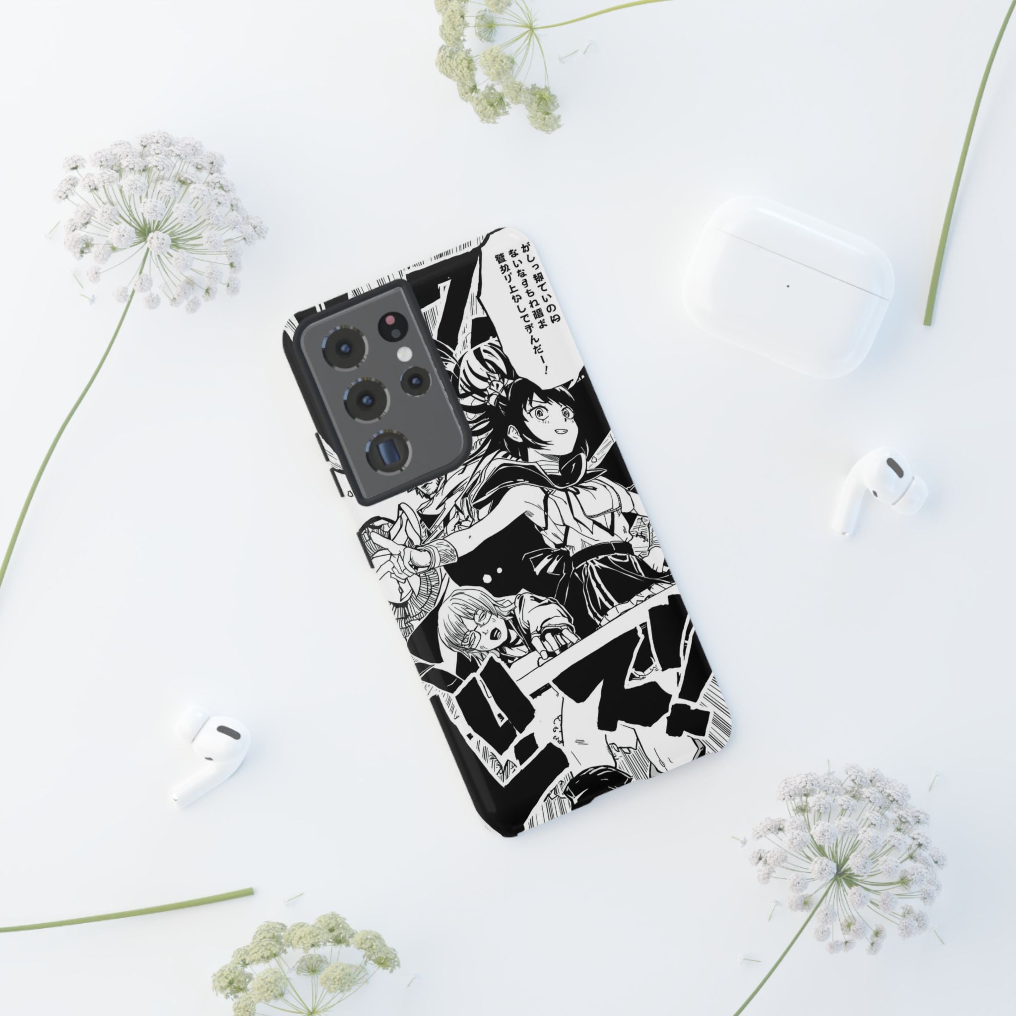 Anime-Inspired Tough Phone Case