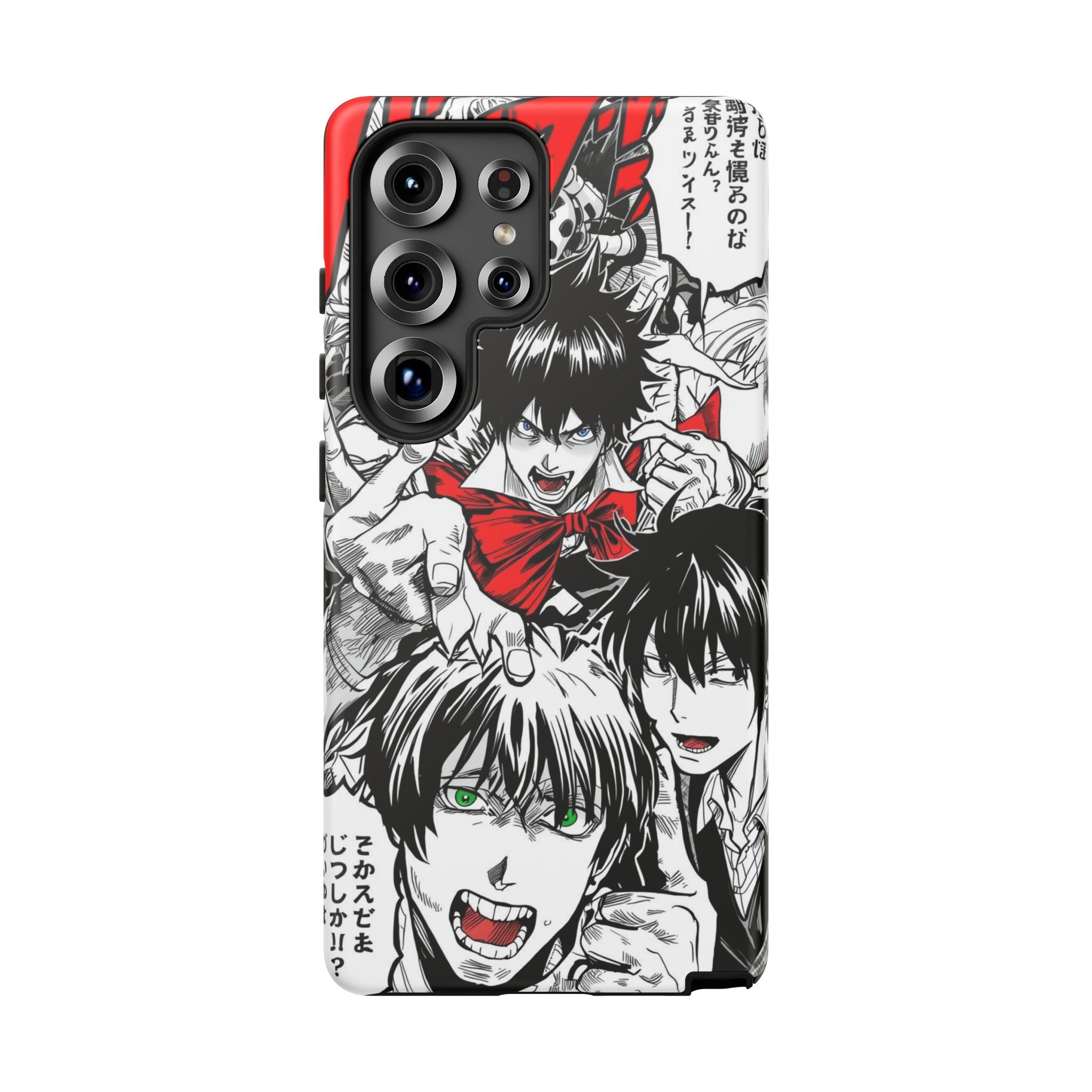 Anime Tough Phone Case with Bold Graphics