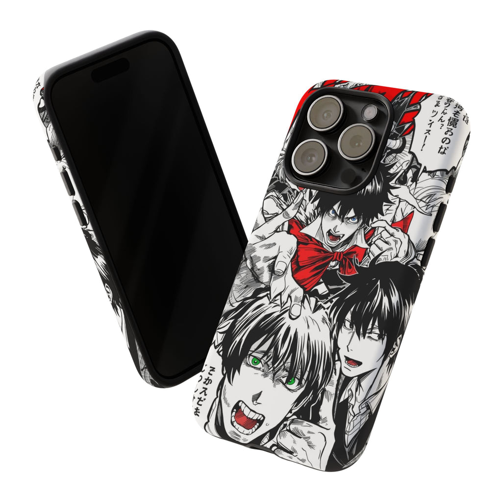Anime Tough Phone Case with Bold Graphics