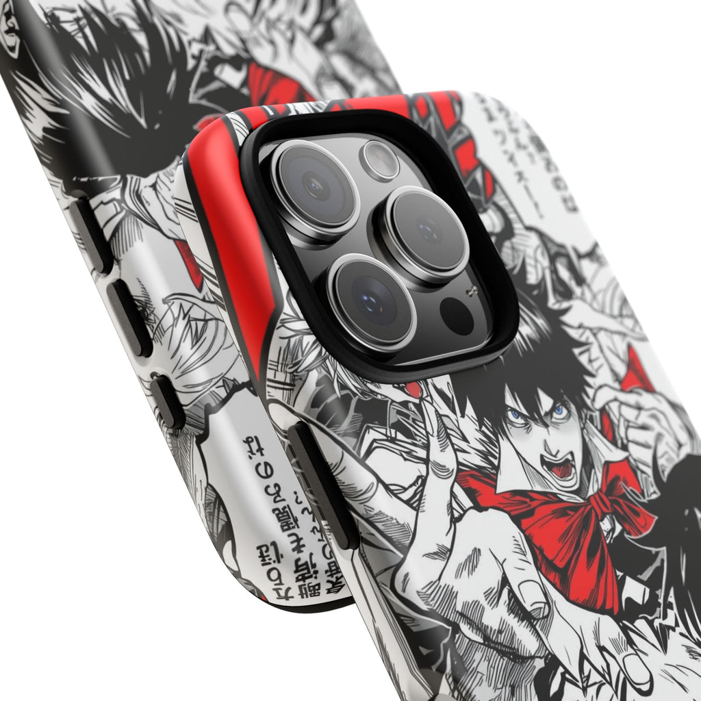 Anime Tough Phone Case with Bold Graphics