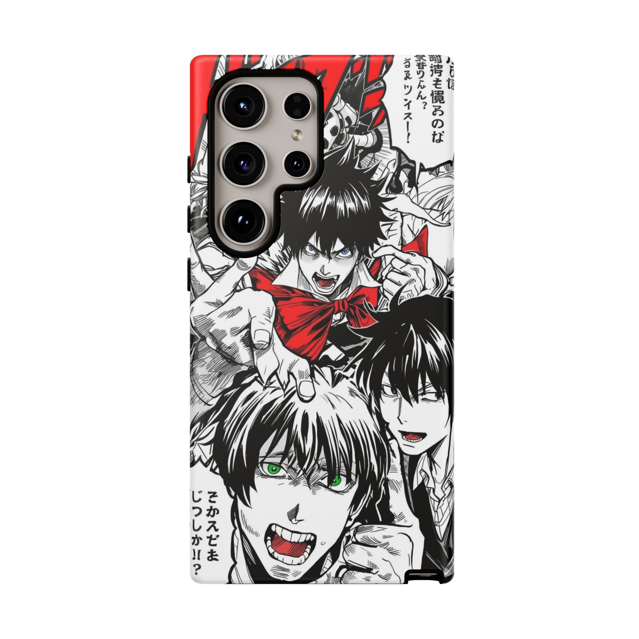 Anime Tough Phone Case with Bold Graphics