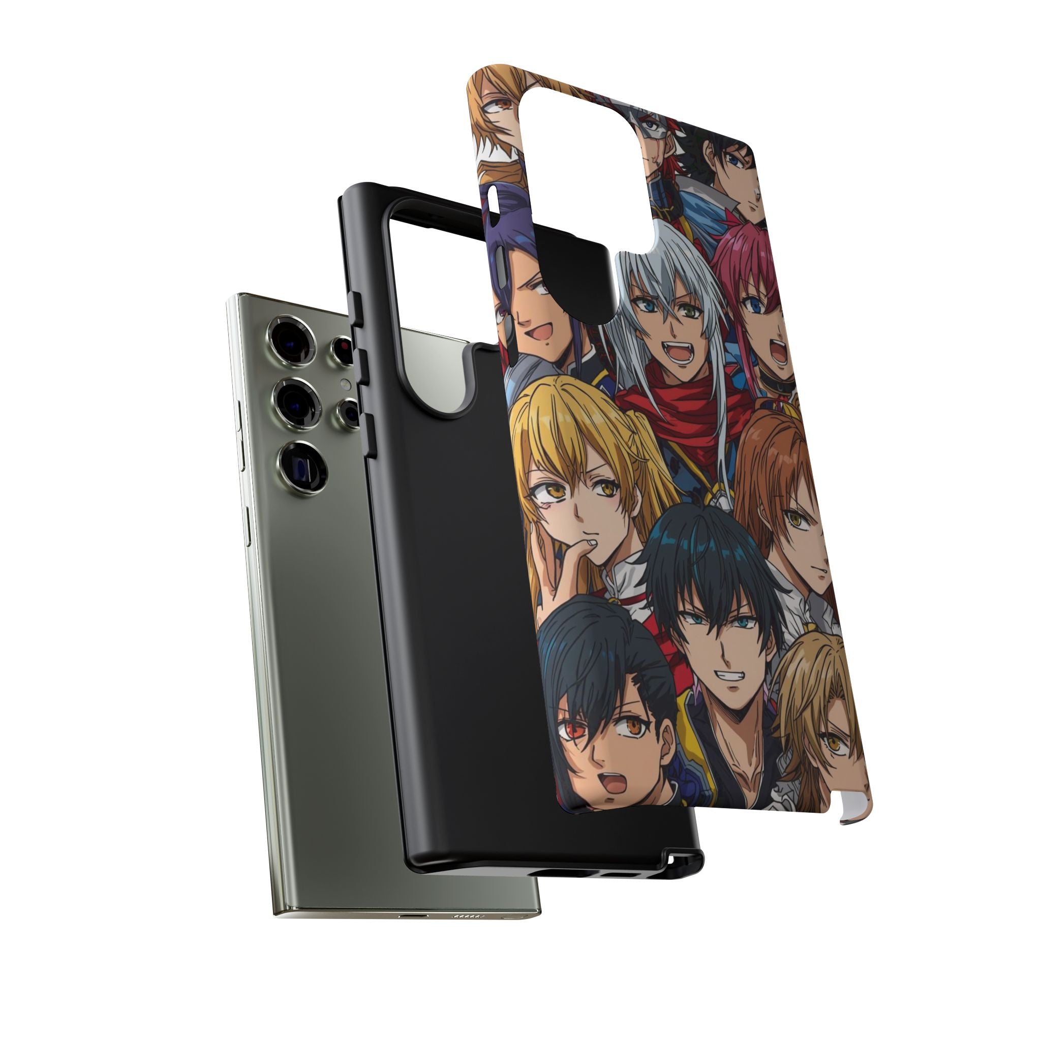 Anime-Inspired Phone Case with Bold Characters