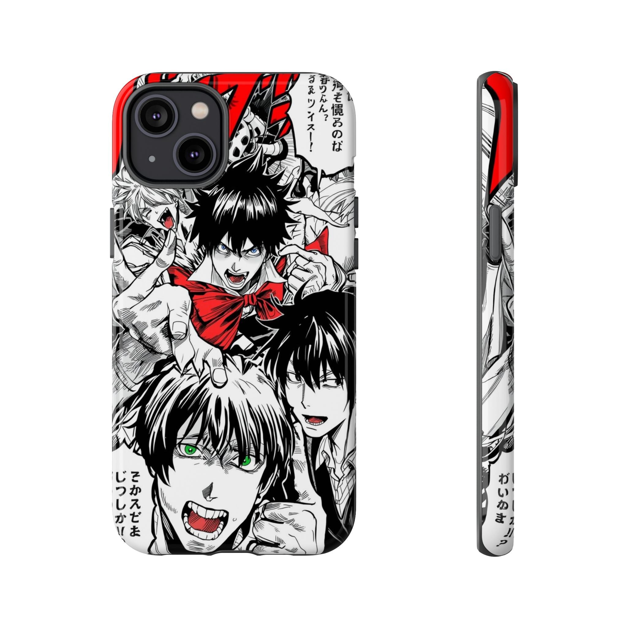 Anime Tough Phone Case with Bold Graphics