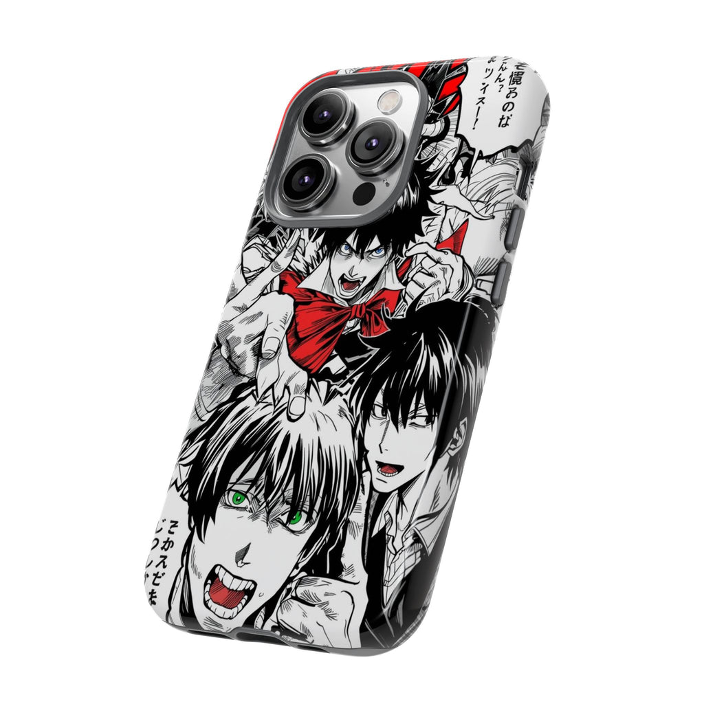 Anime Tough Phone Case with Bold Graphics