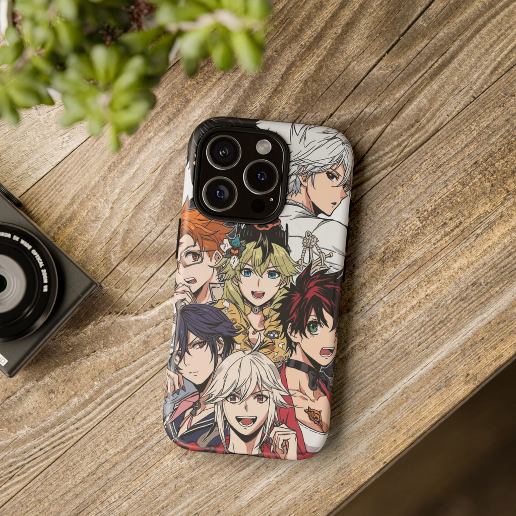 Anime Characters Tough Phone Case