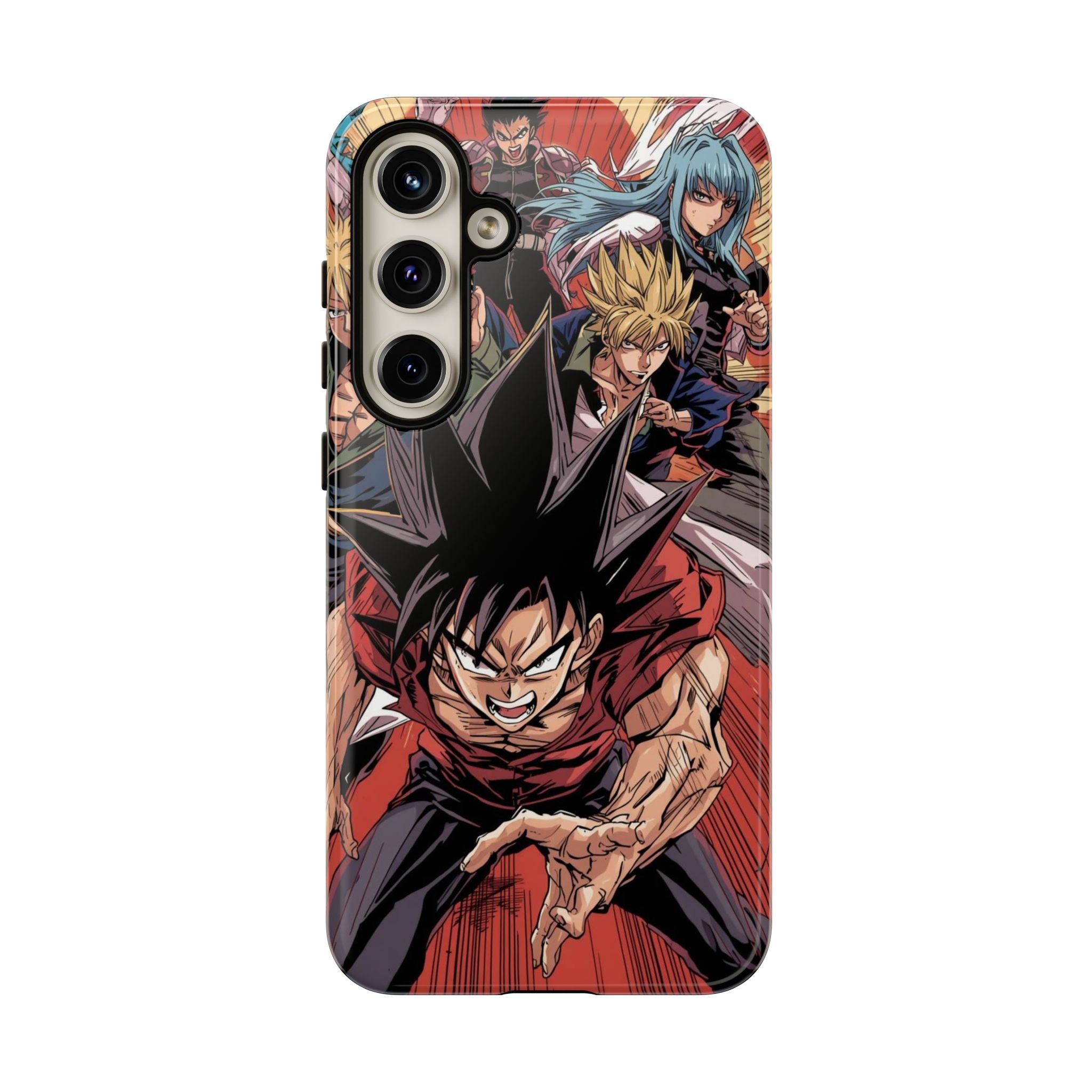 Anime Tough Case for Samsung Galaxy - Fierce Hero Design