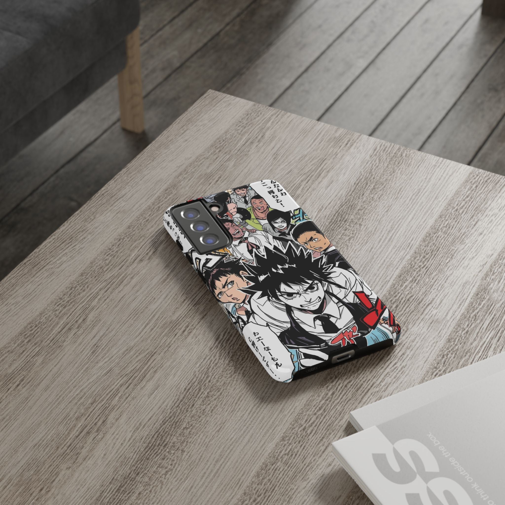 Anime-Inspired Tough Phone Case for Fans