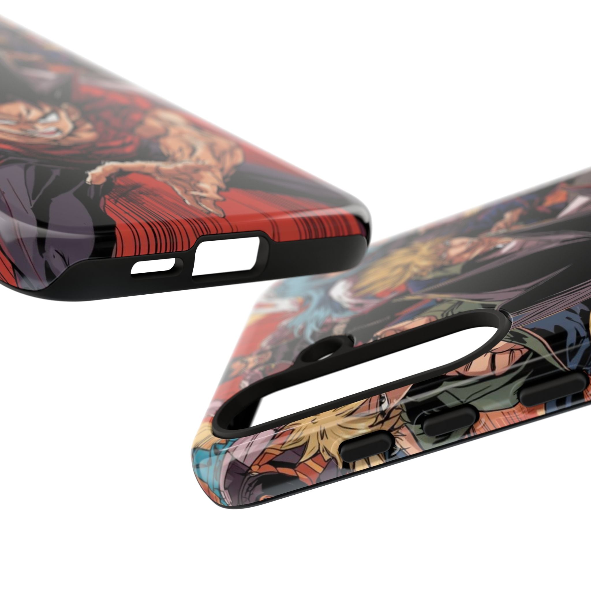 Anime Tough Case for Samsung Galaxy - Fierce Hero Design