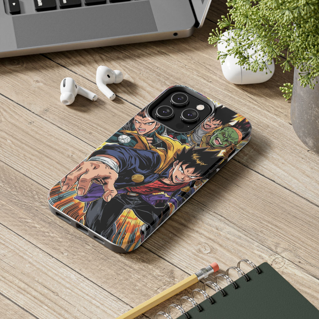 Anime Heroes Tough Phone Case – Durable Protection with Epic Designs