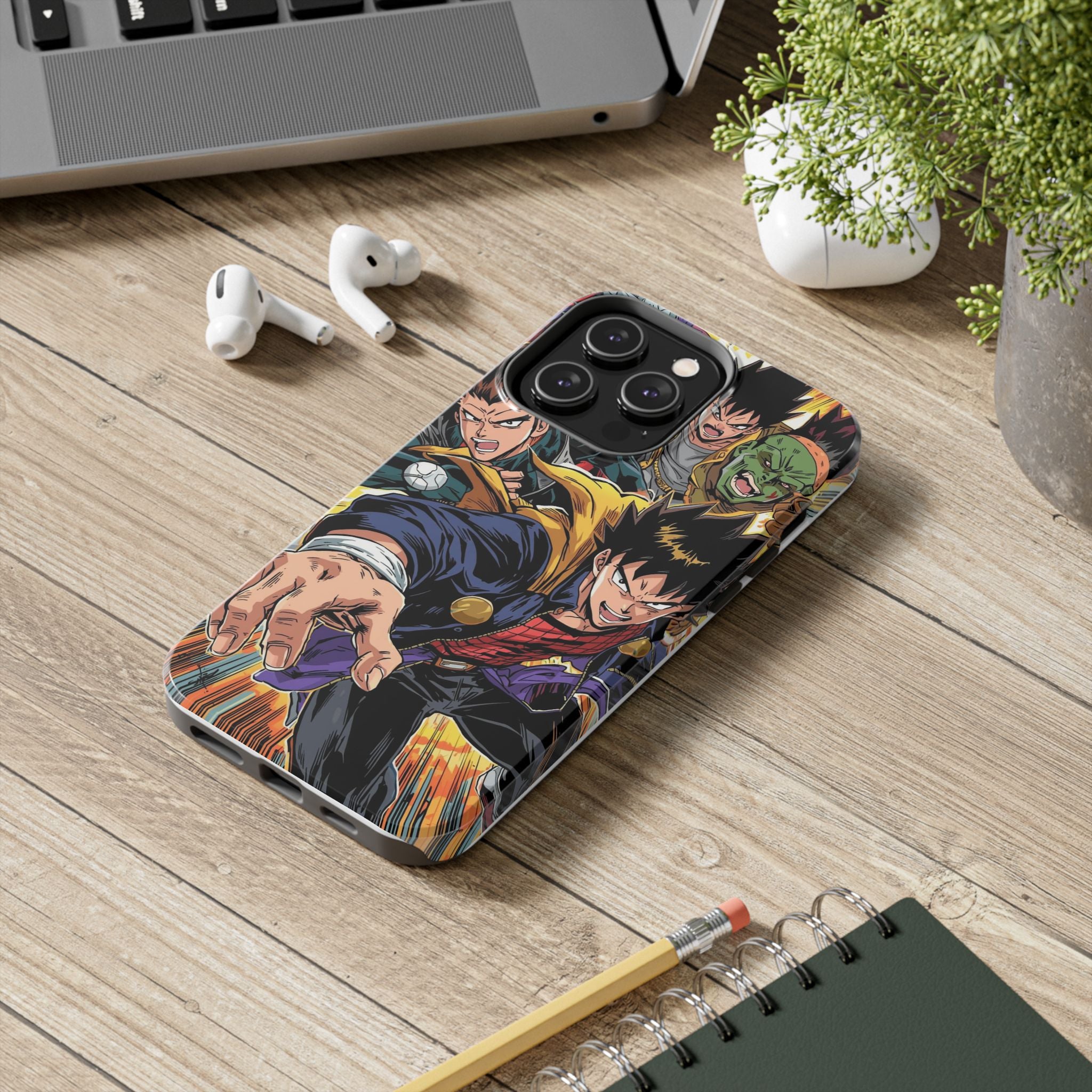 Anime Heroes Tough Phone Case – Durable Protection with Epic Designs