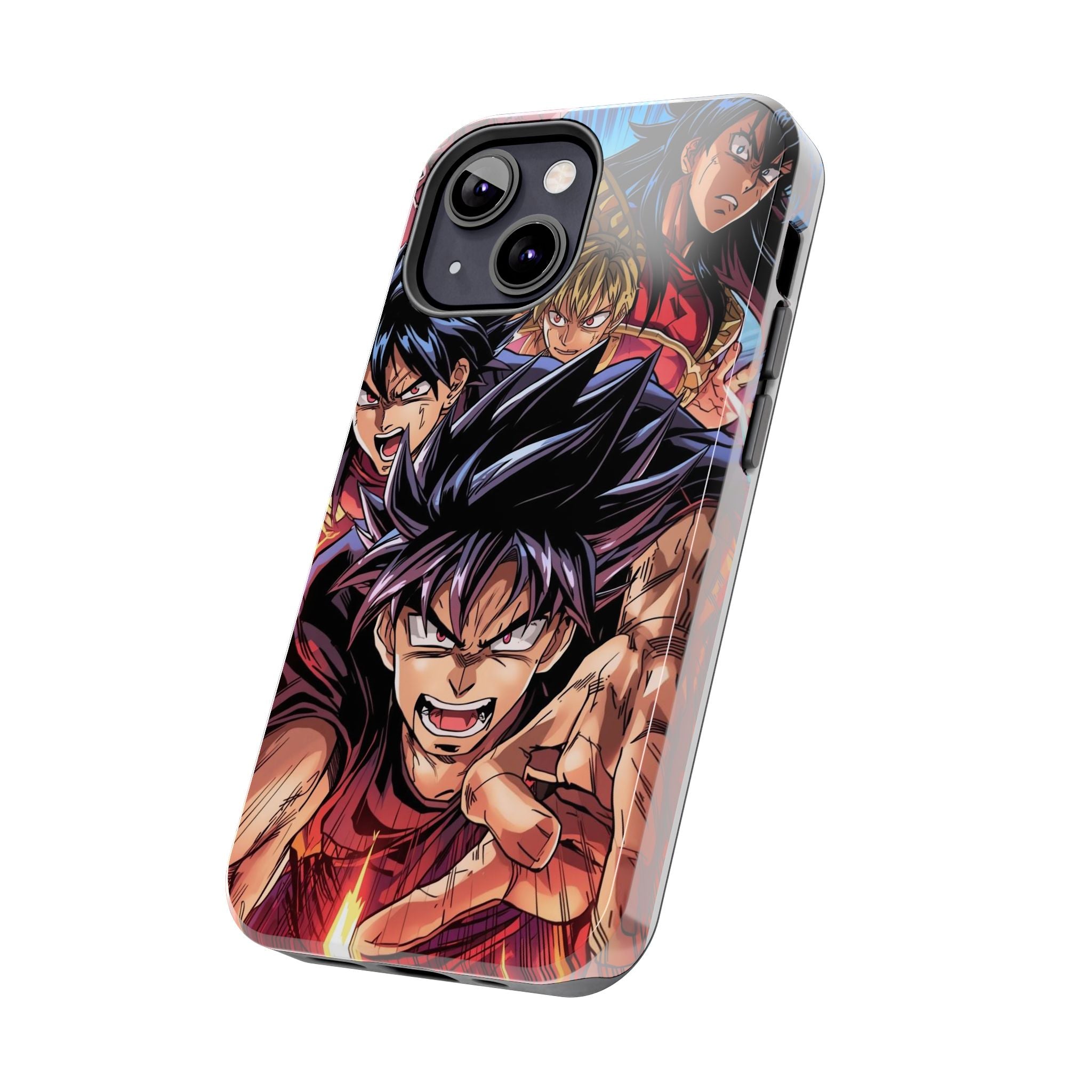 Anime Action Tough Phone Case for Gamers & Fans