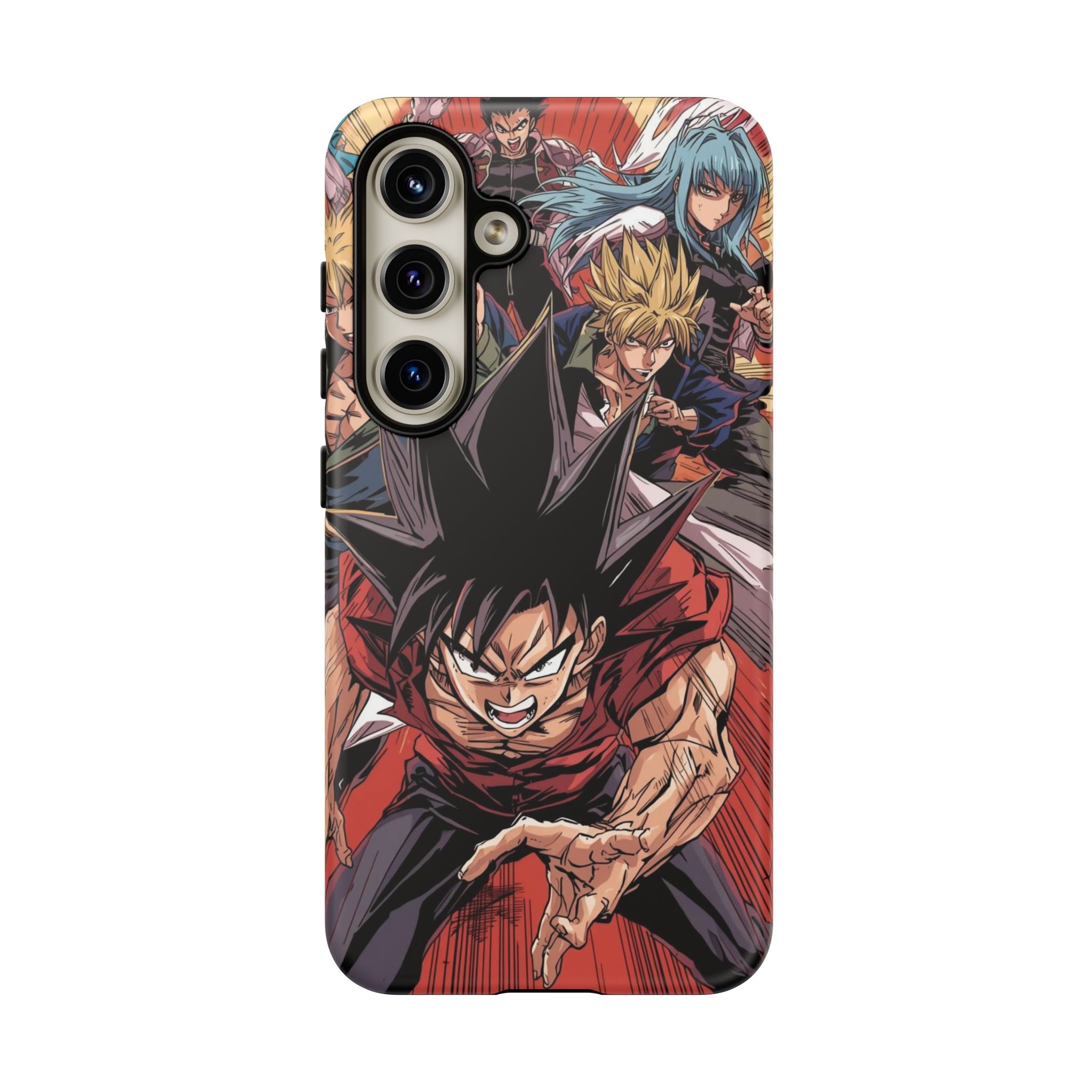 Anime Tough Case for Samsung Galaxy - Fierce Hero Design