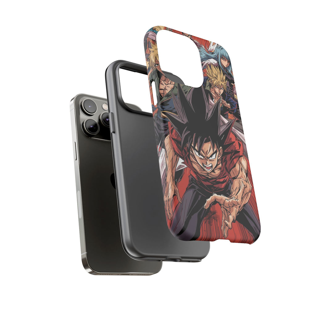 Anime Tough Case for Samsung Galaxy - Fierce Hero Design
