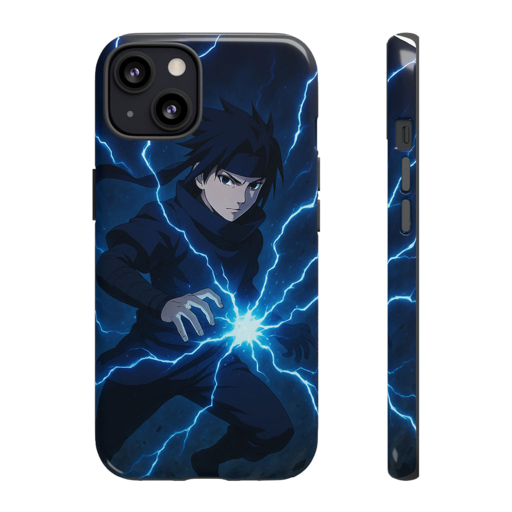 Anime Lightning Phone Case for Sasuke Fans