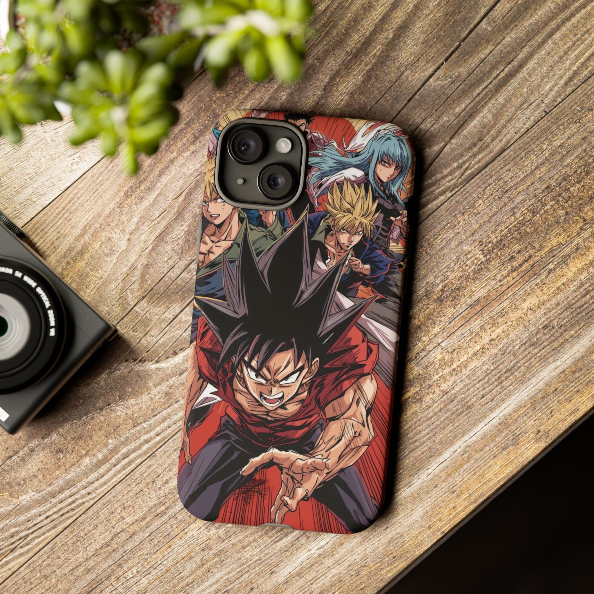 Anime Tough Case for Samsung Galaxy - Fierce Hero Design