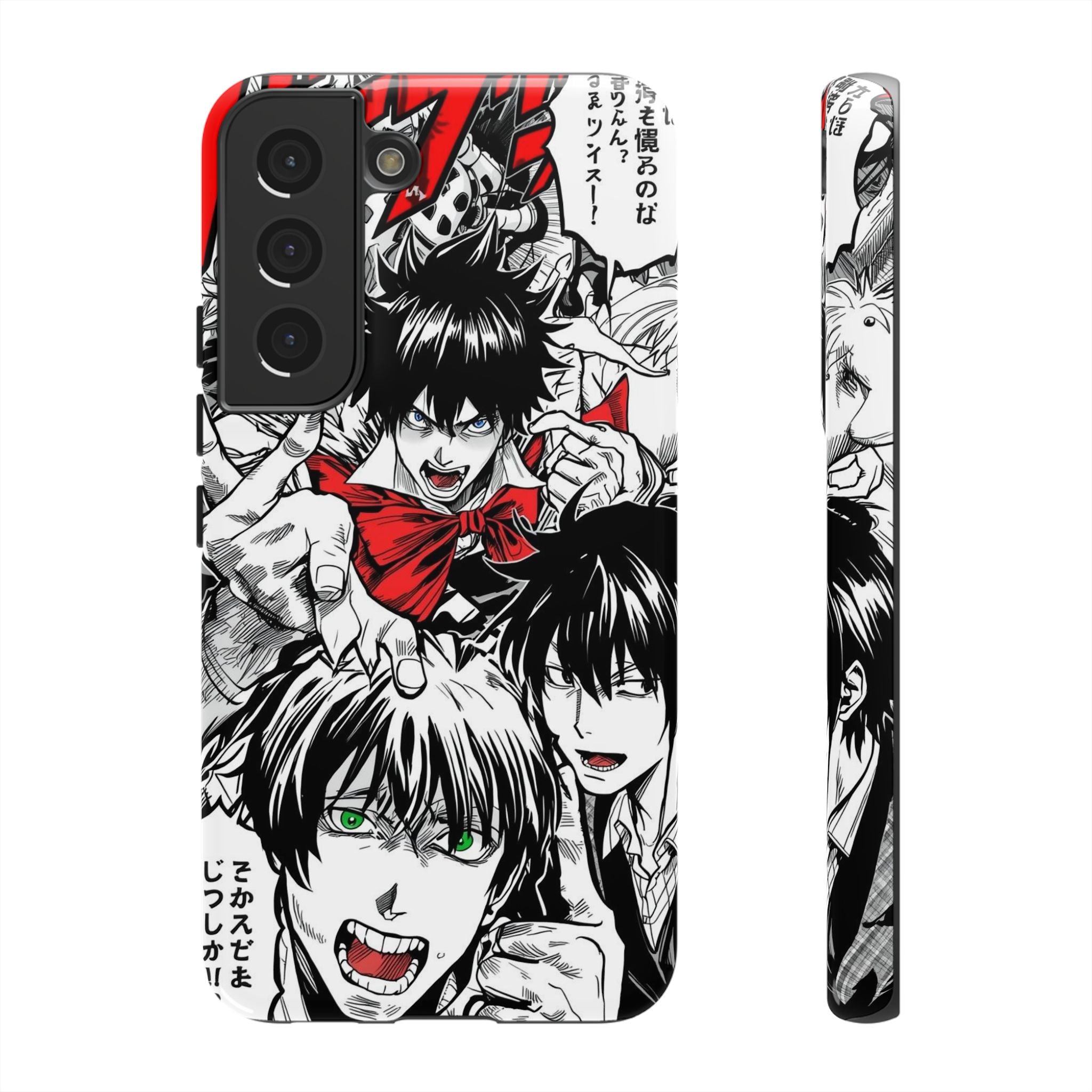 Anime Tough Phone Case with Bold Graphics