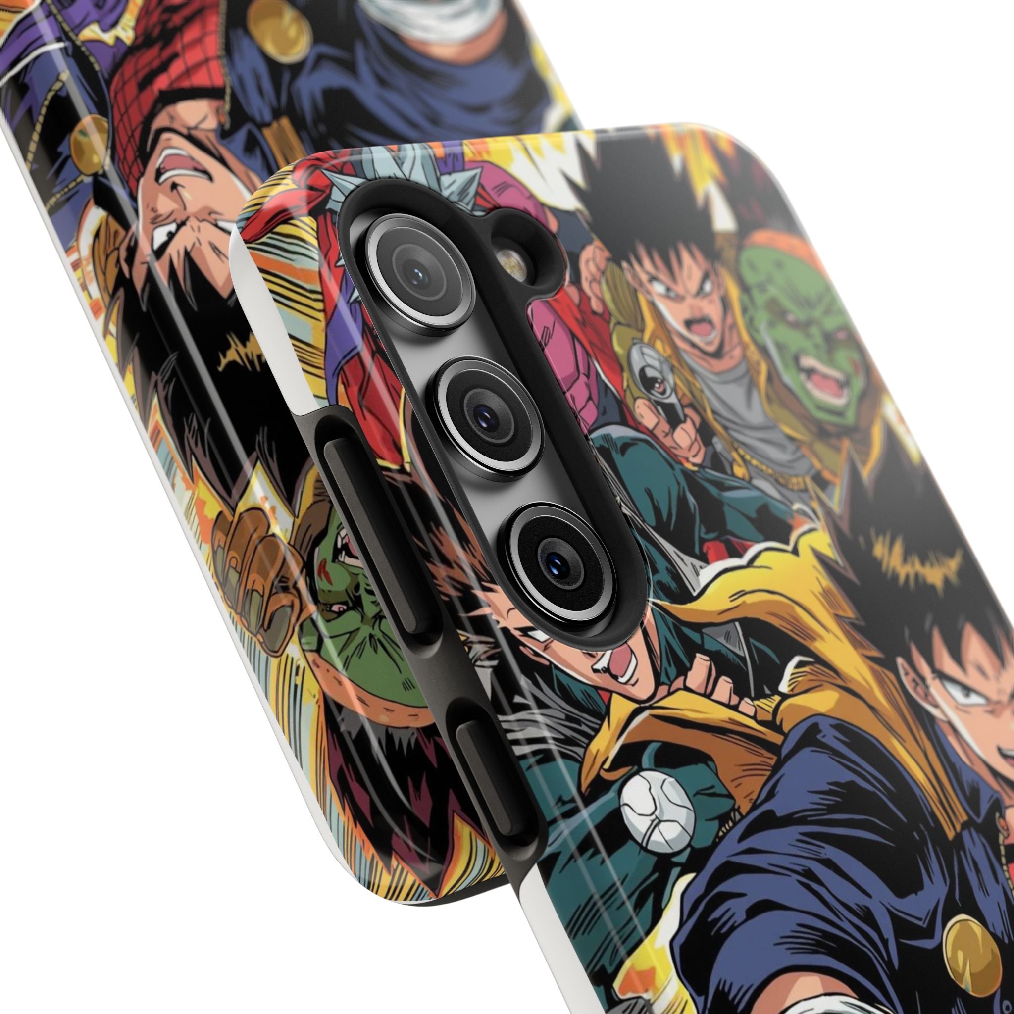 Anime Heroes Tough Phone Case – Durable Protection with Epic Designs