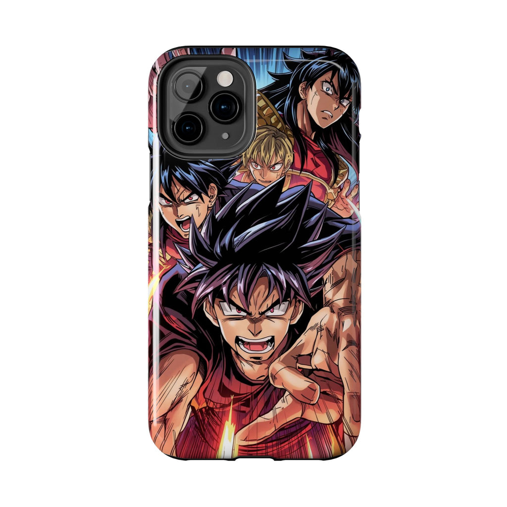Anime Action Tough Phone Case for Gamers & Fans