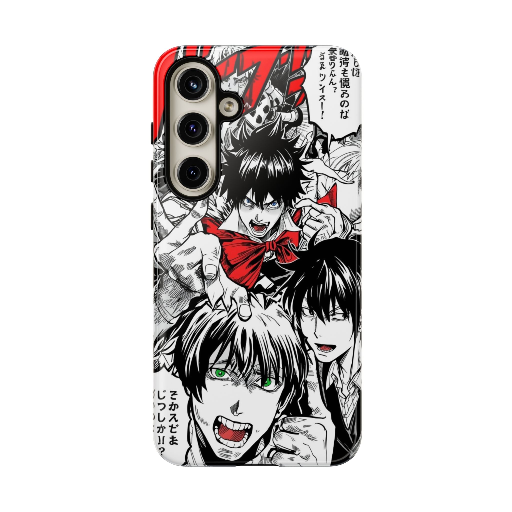 Anime Tough Phone Case with Bold Graphics
