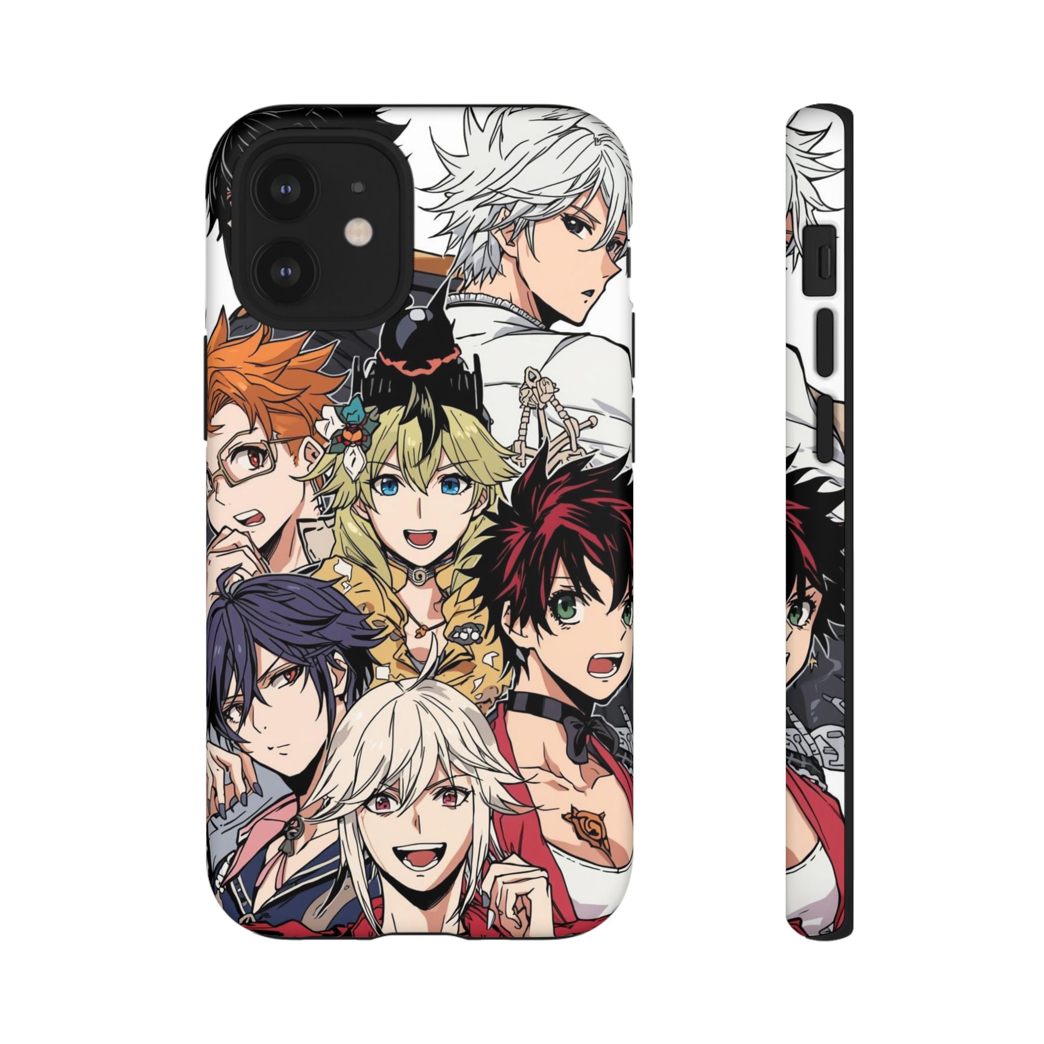 Anime Characters Tough Phone Case