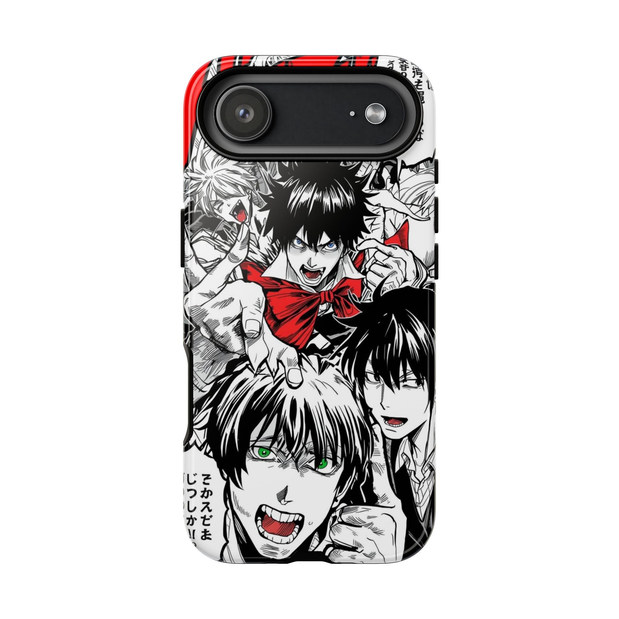 Anime Tough Phone Case with Bold Graphics