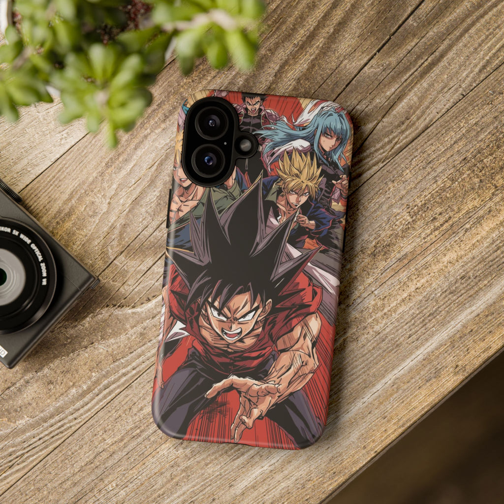 Anime Tough Case for Samsung Galaxy - Fierce Hero Design