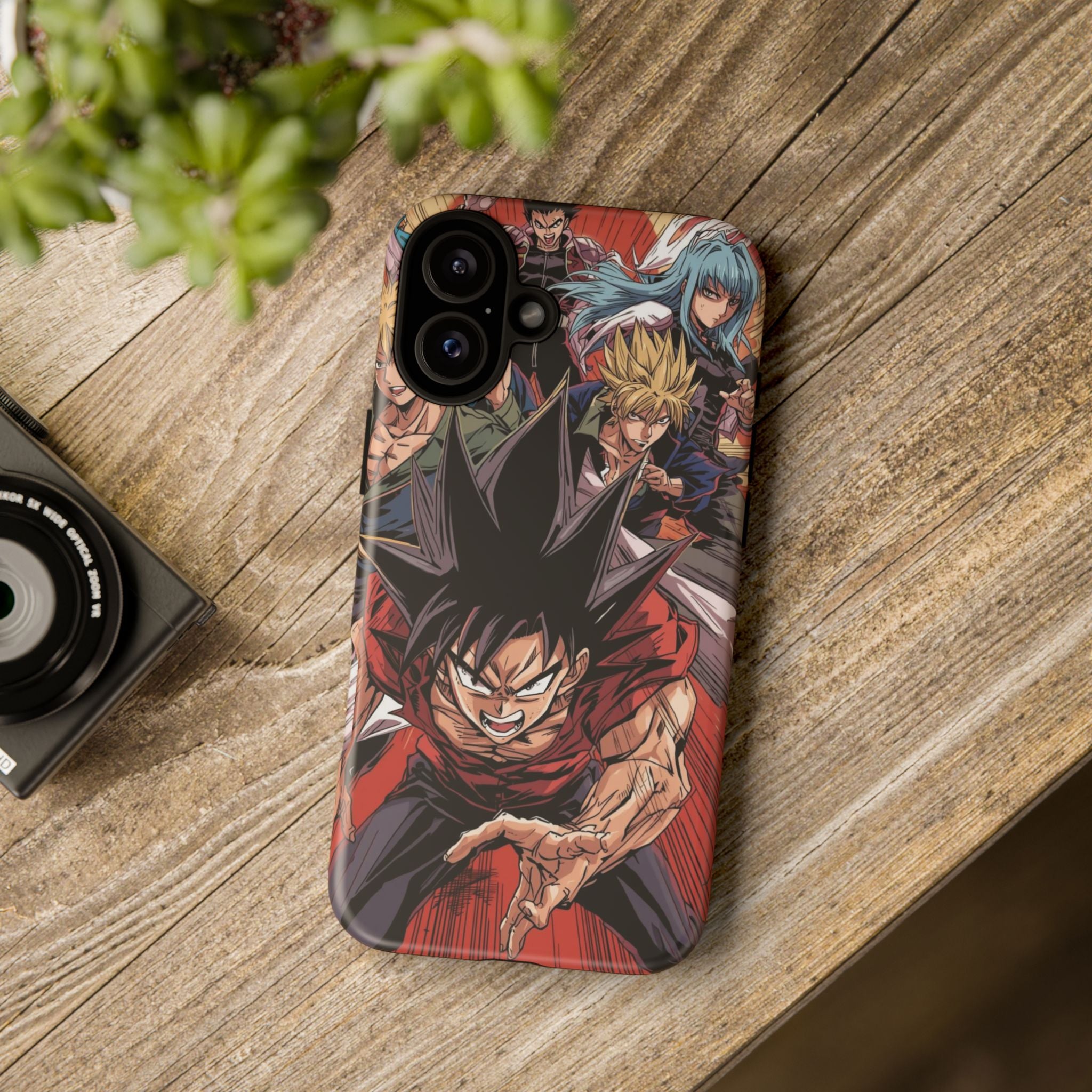 Anime Tough Case for Samsung Galaxy - Fierce Hero Design
