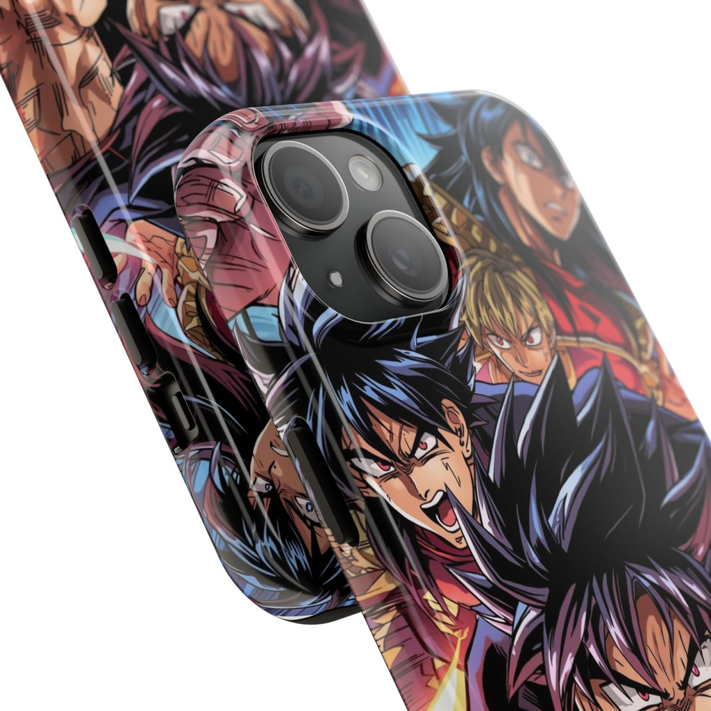 Anime Action Tough Phone Case for Gamers & Fans