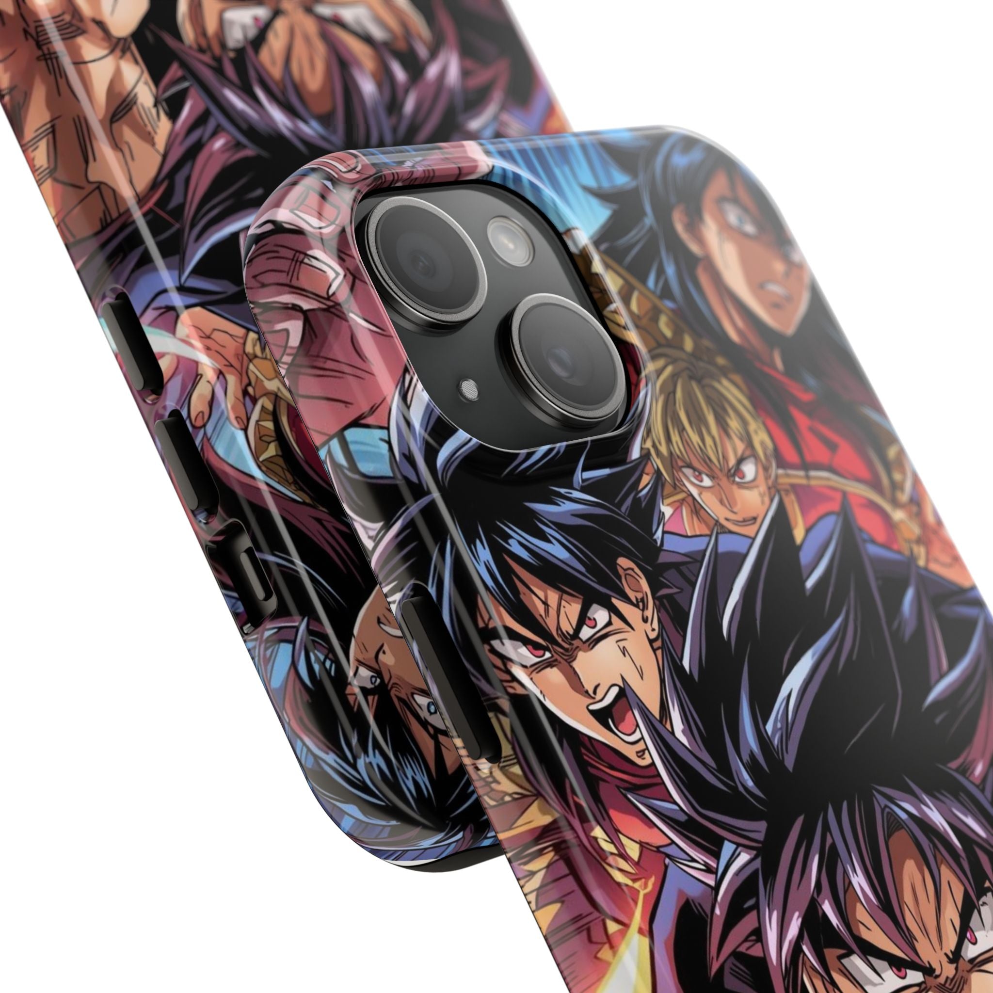 Anime Action Tough Phone Case for Gamers & Fans