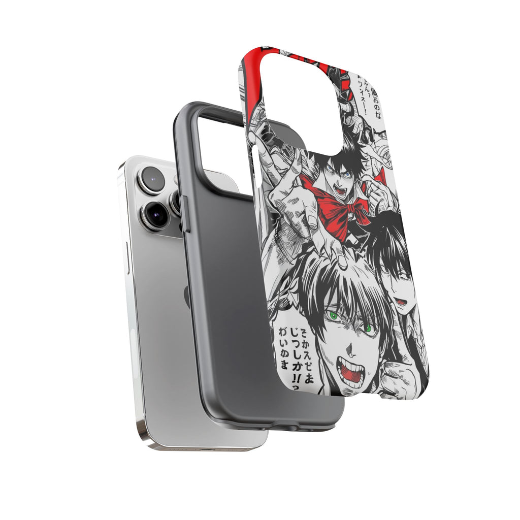 Anime Tough Phone Case with Bold Graphics